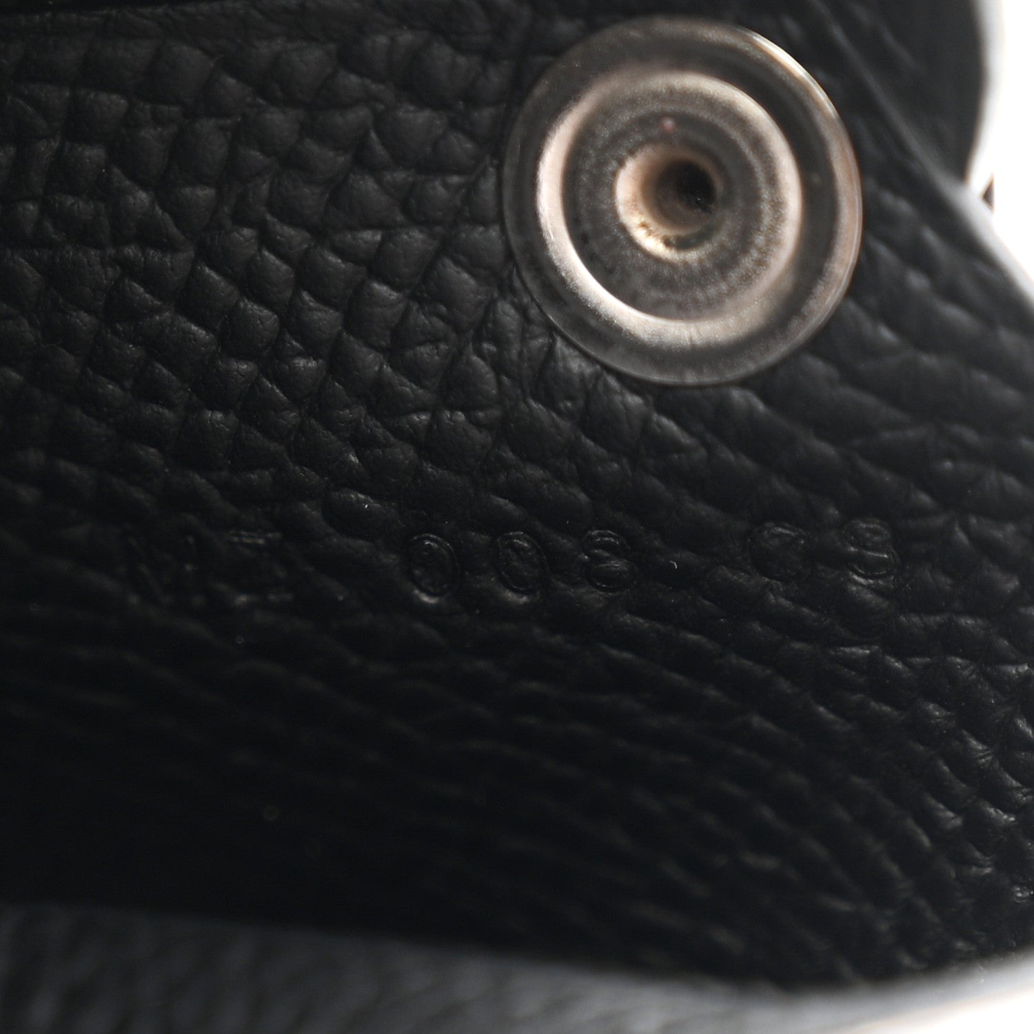 Hermes Epsom Calvi Card Case Black 7 of 8