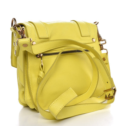 Proenza Schouler Lambskin PS1 Mini Pouch Messenger Bag Sunshine 3 of 8