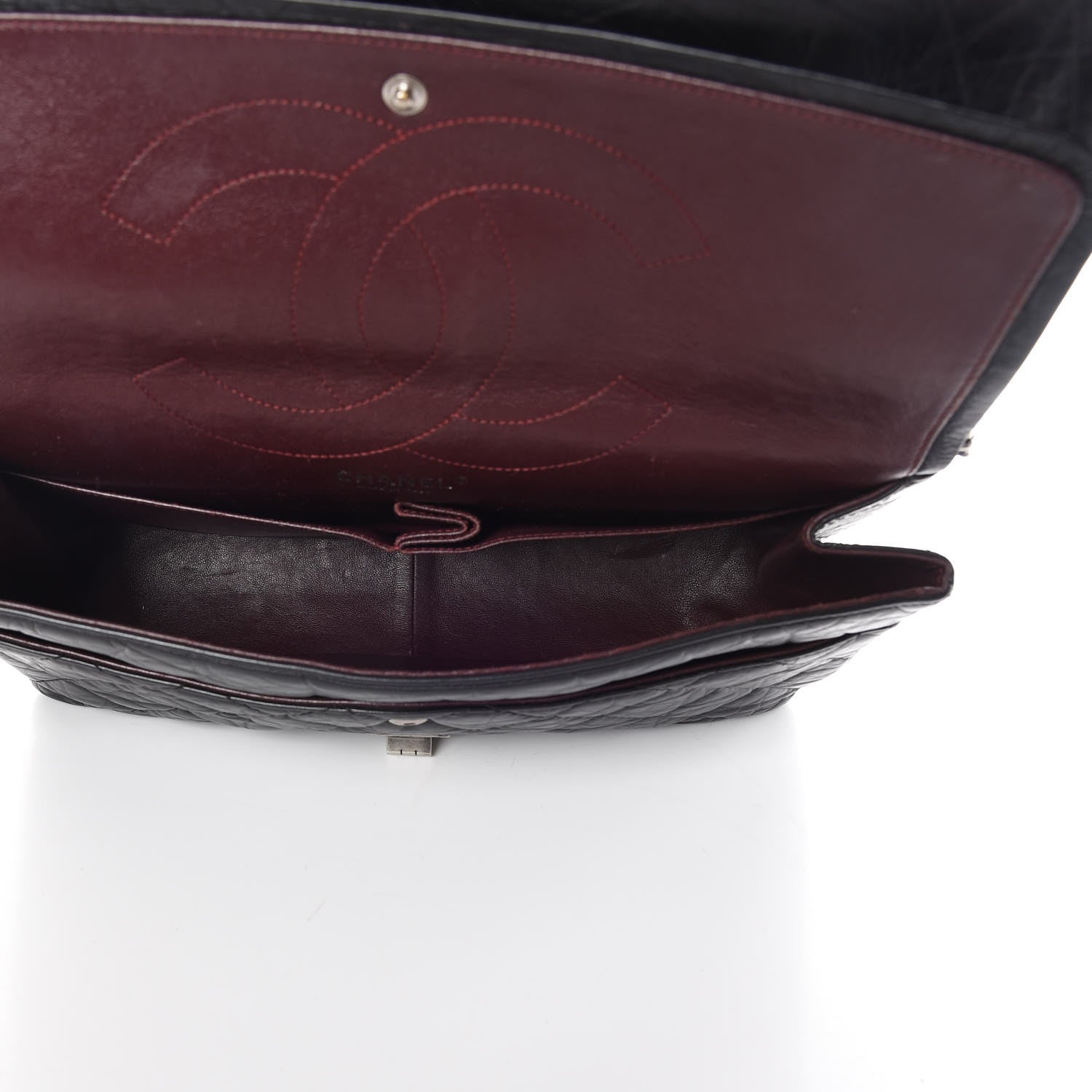 Chanel Aged Calfskin Quilted 2.55 Reissue 227 Flap Black 5 of 15