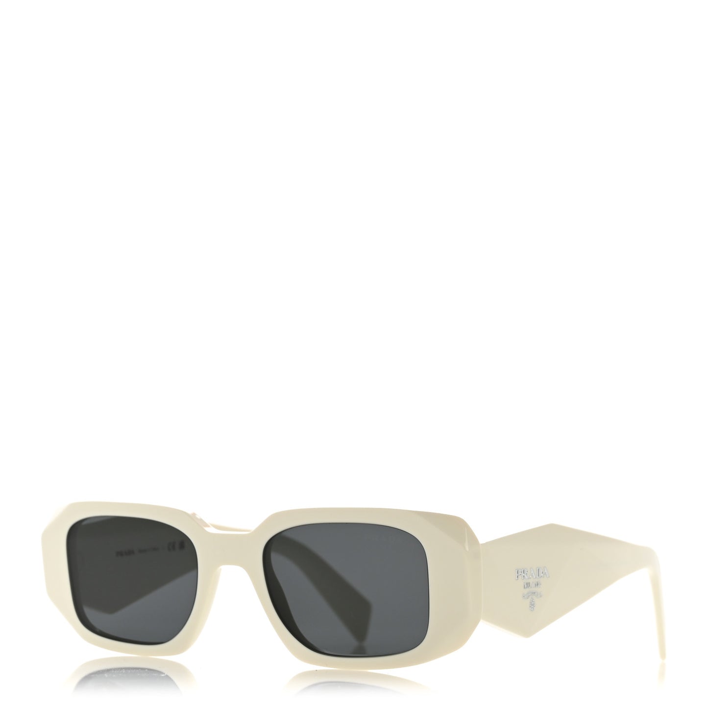 Acetate Symbole Sunglasses SPR 17W White