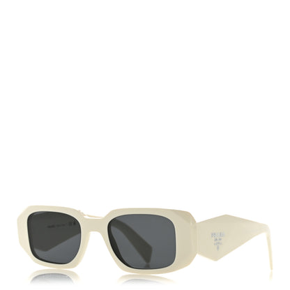 Prada Acetate Symbole Sunglasses SPR 17W White 1 of 9