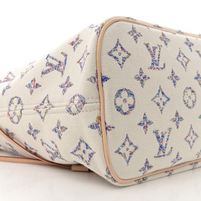 Louis Vuitton Monogram Jacquard Neverfull MM Multicolor Beige 8 of 9