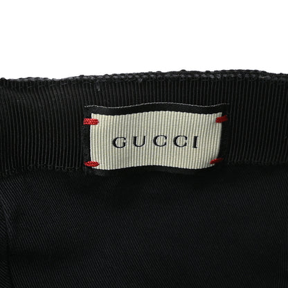 Gucci Monogram Web Baseball Hat Black 9 of 9