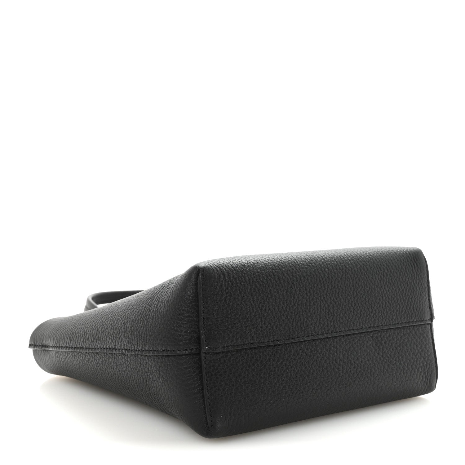 The Row Grained Calfskin Small Park Tote Black 4 of 9