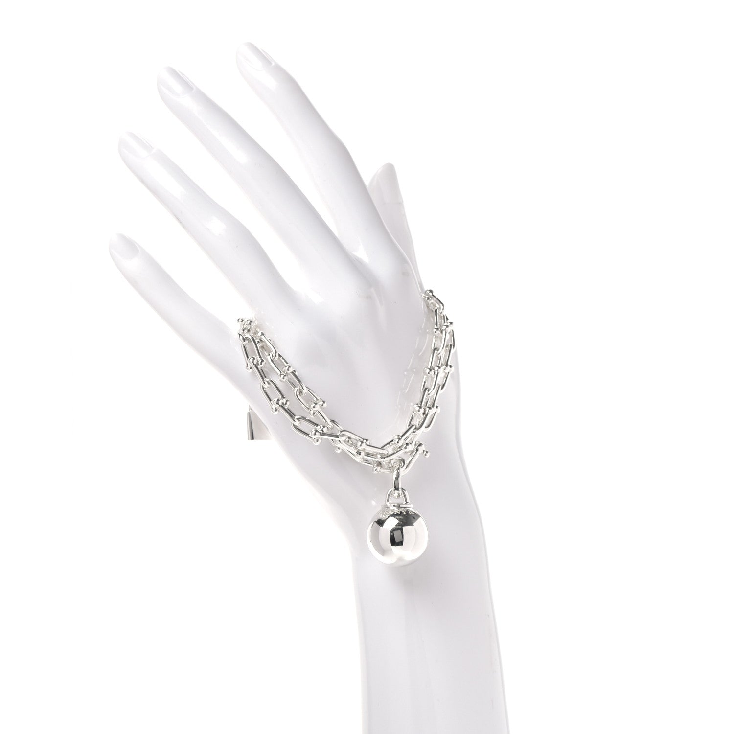 Tiffany Sterling Silver HardWear Wrap Bracelet 2 of 5
