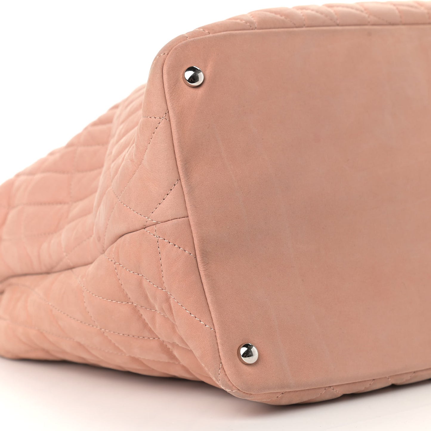Iridescent Calfskin Large Sea Hit Tote Pink