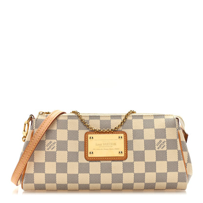 Louis Vuitton Damier Azur Eva Clutch 1 of 8