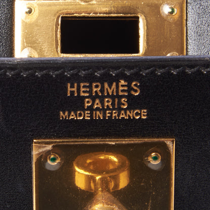 Hermes Box Kelly Sellier 32 Black 23 of 32