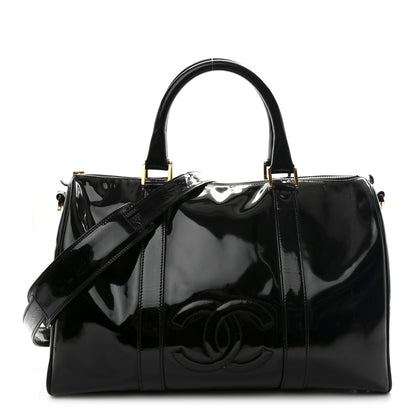 Chanel Patent Timeless CC Duffel Bag Black 1 of 11