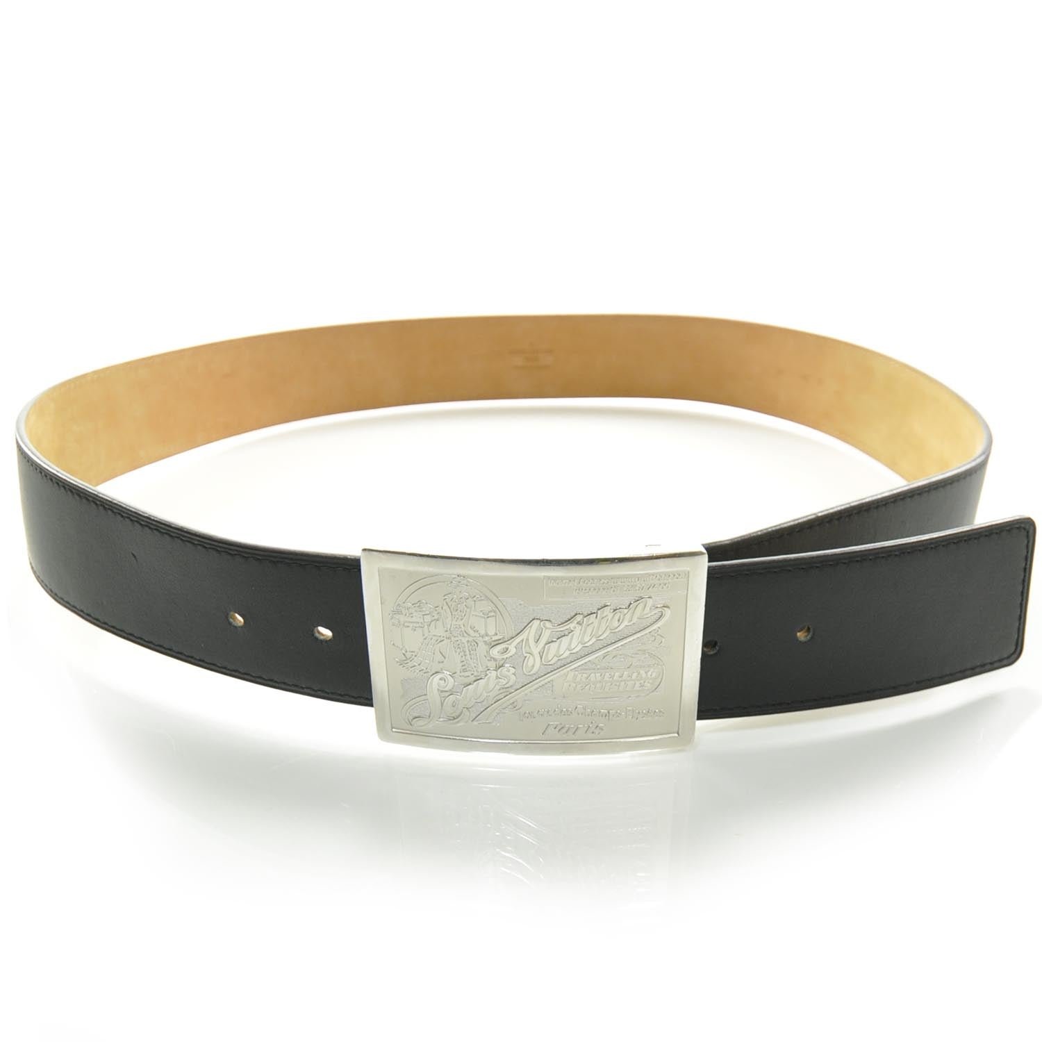 Louis Vuitton Jeans Calfskin Belt 100 40 1 of 6