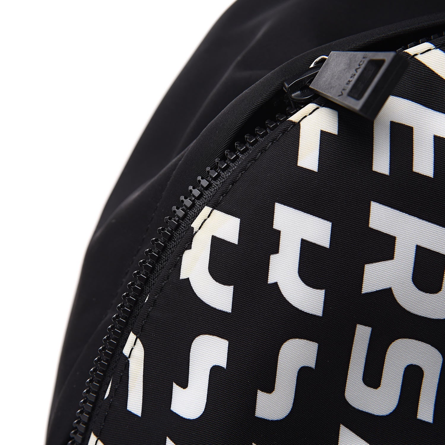 Versace Nylon St. Speed Logo Backpack Black Geranio 10 of 10