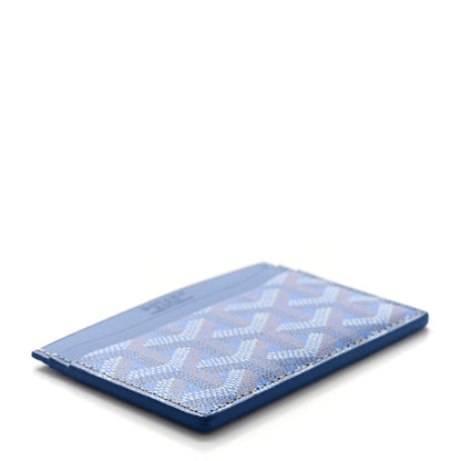 Goyard Goyardine Saint Sulpice Card Holder Sky Blue 4 of 6