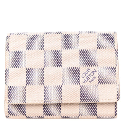 Louis Vuitton Damier Azur Business Card Holder 1 of 7