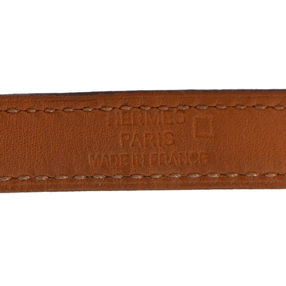 Hermes Matte Alligator Kelly Double Tour Bracelet S Orange 4 of 6