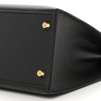 Hermes Epsom Kelly Sellier 28 Black 10 of 11