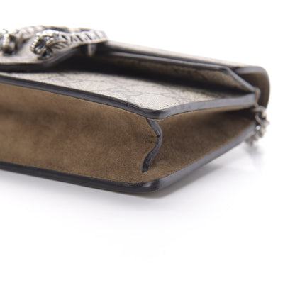 Gucci GG Supreme Monogram Super Mini Dionysus Shoulder Bag Taupe 13 of 15