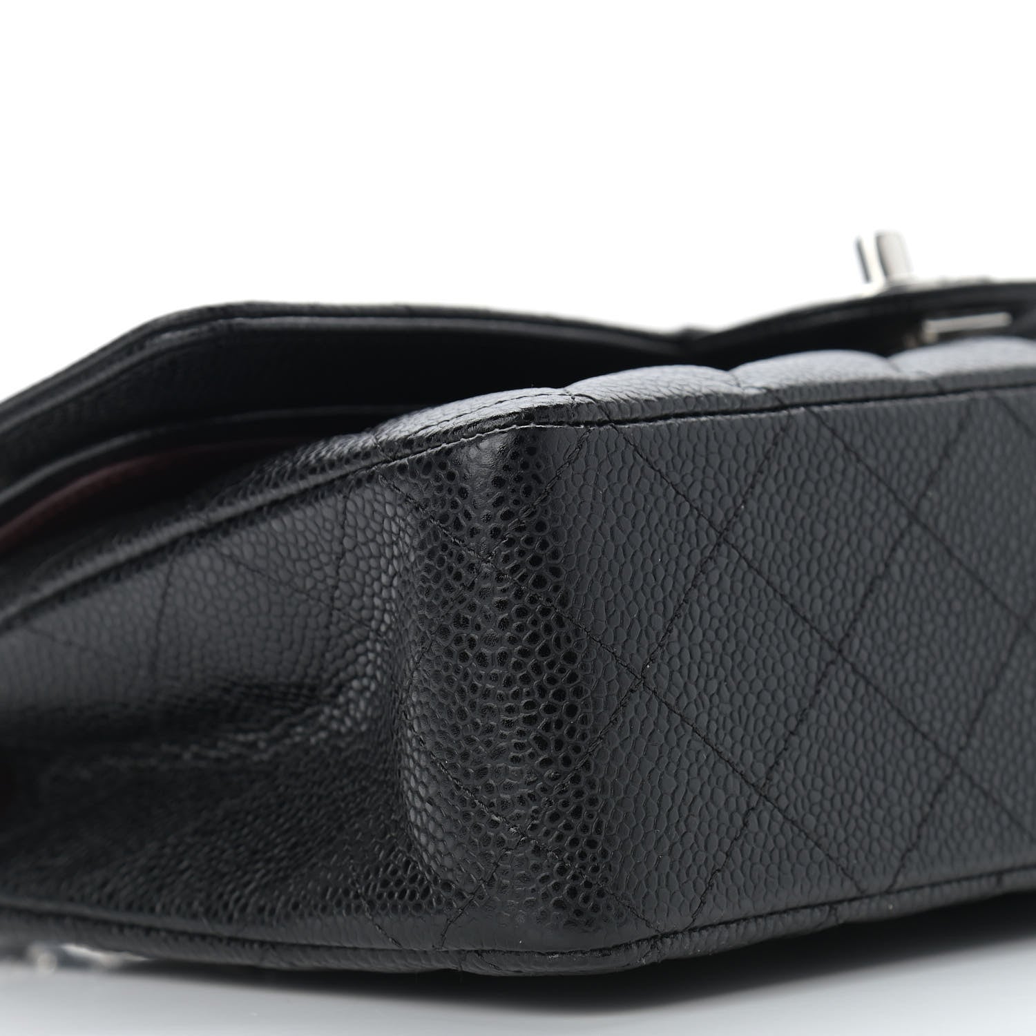 Chanel Caviar Quilted Medium Double Flap Black 7 of 8