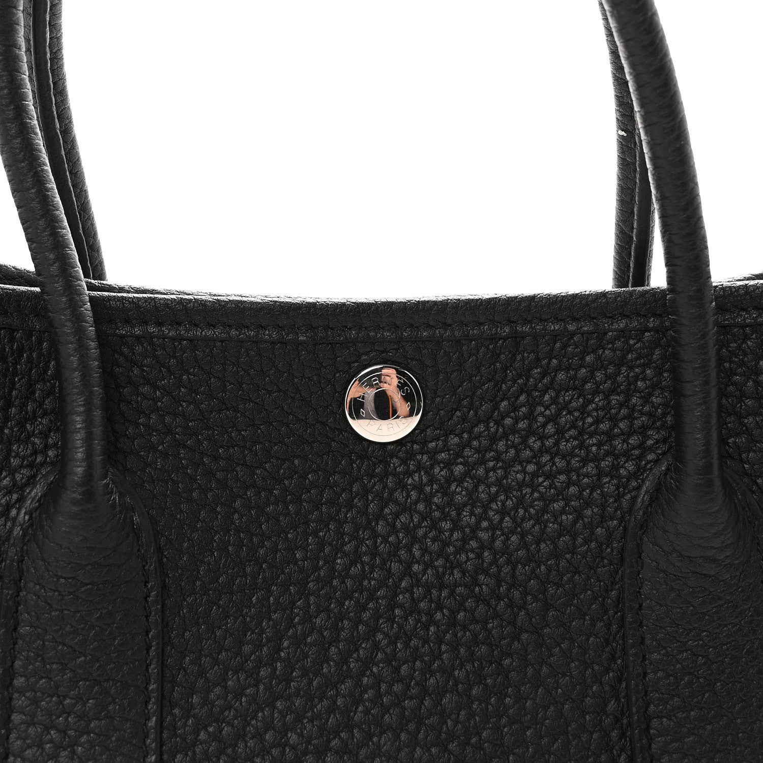 Hermes Vache Country Garden Party 30 TPM Black 7 of 9