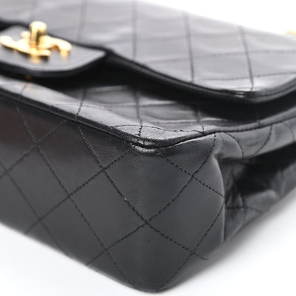 Chanel Lambskin Quilted Small Double Flap Black 11 of 21