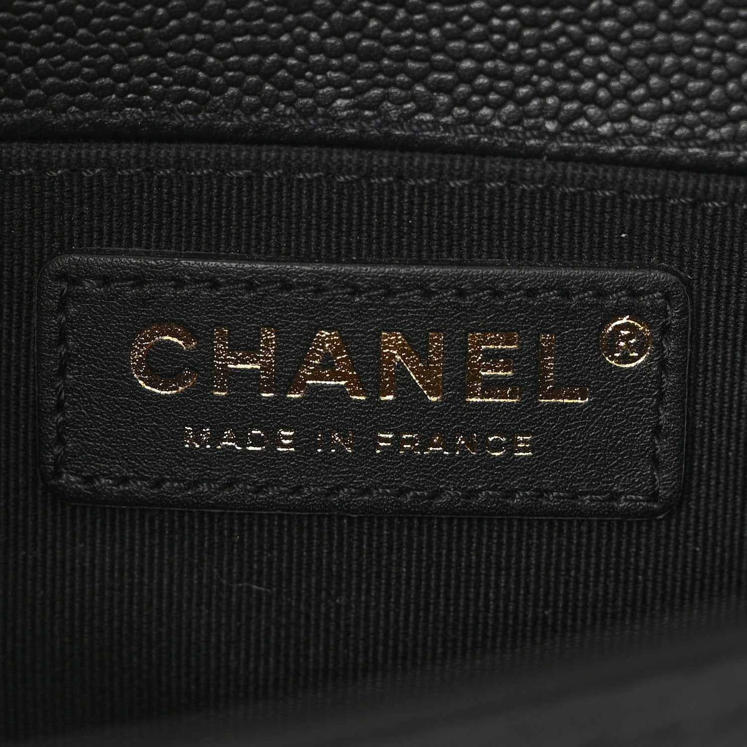 Chanel Caviar Quilted Small Chain Around Boy Flap Black 6 of 11