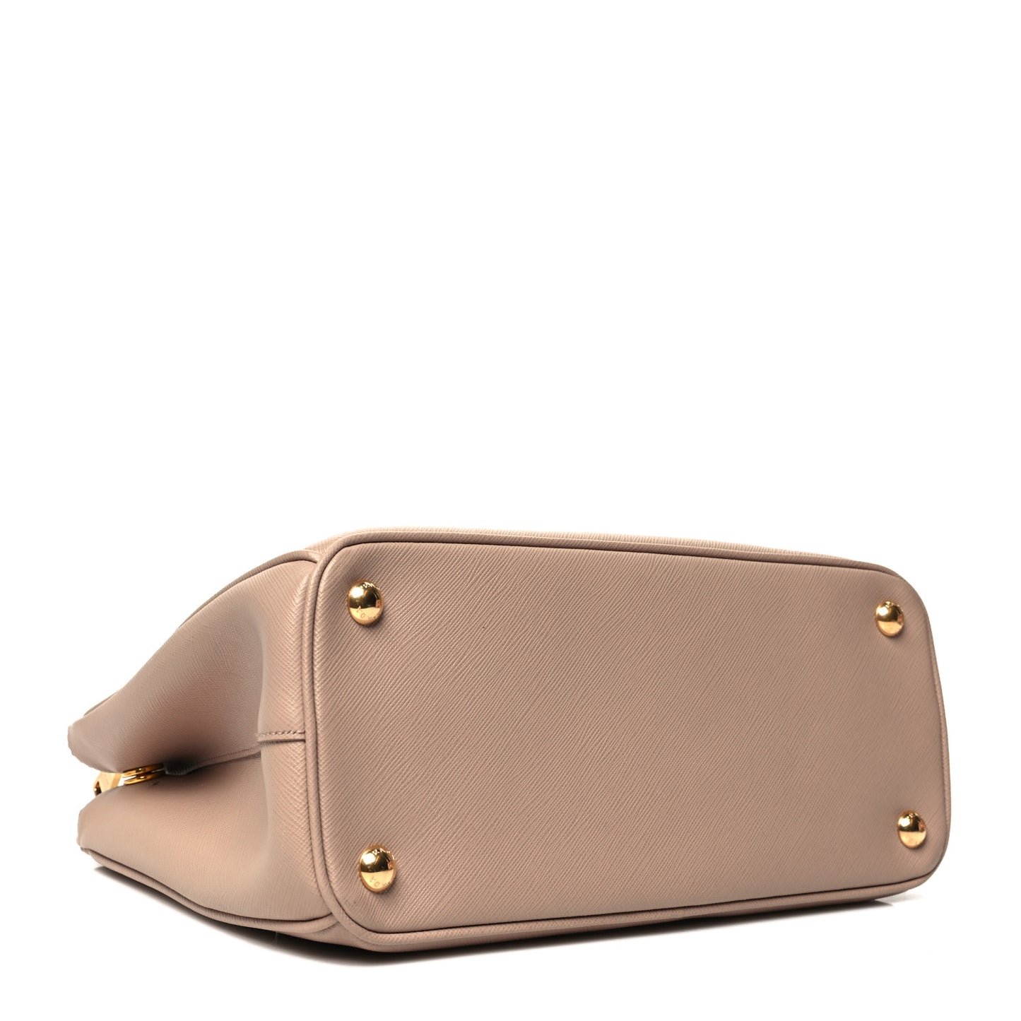 Saffiano Small Galleria Double Zip Tote Sabbia