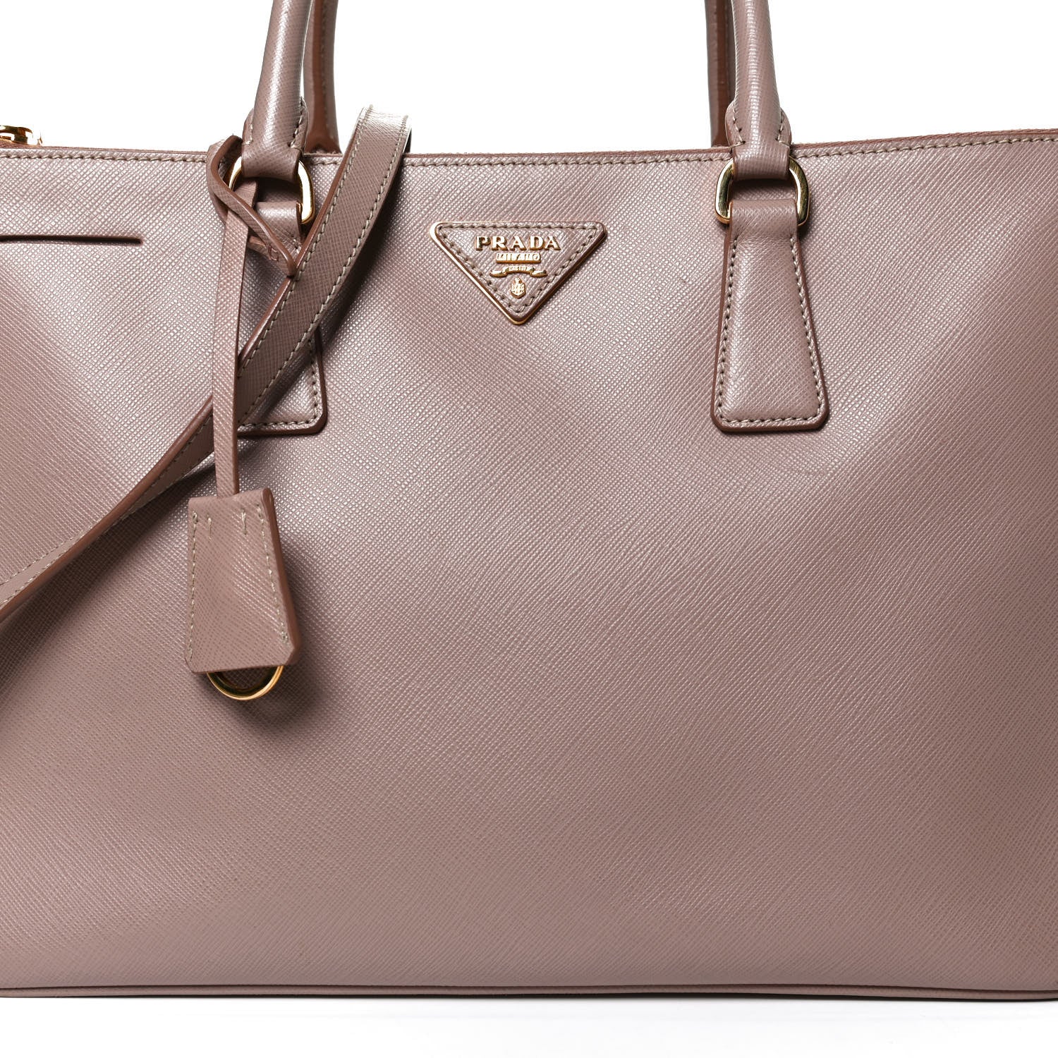 Prada Saffiano Medium Galleria Double Zip Tote Cammeo 7 of 11