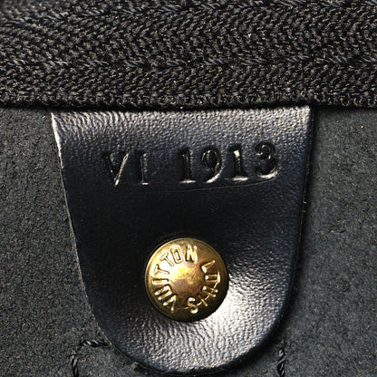 Louis Vuitton Epi Keepall 45 Black 6 of 12