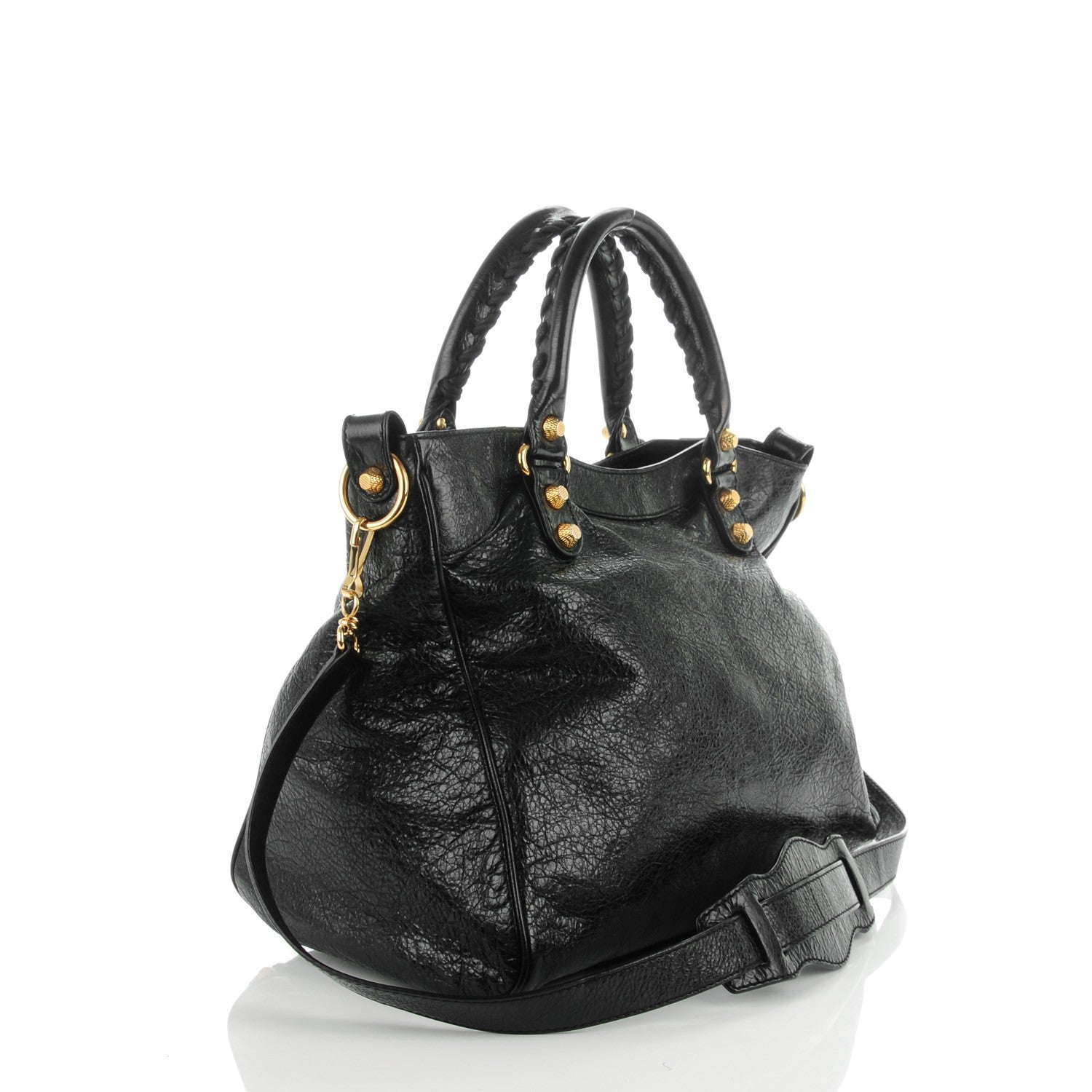 Balenciaga Agneau Giant 12 Gold Hardware Velo Black 3 of 7