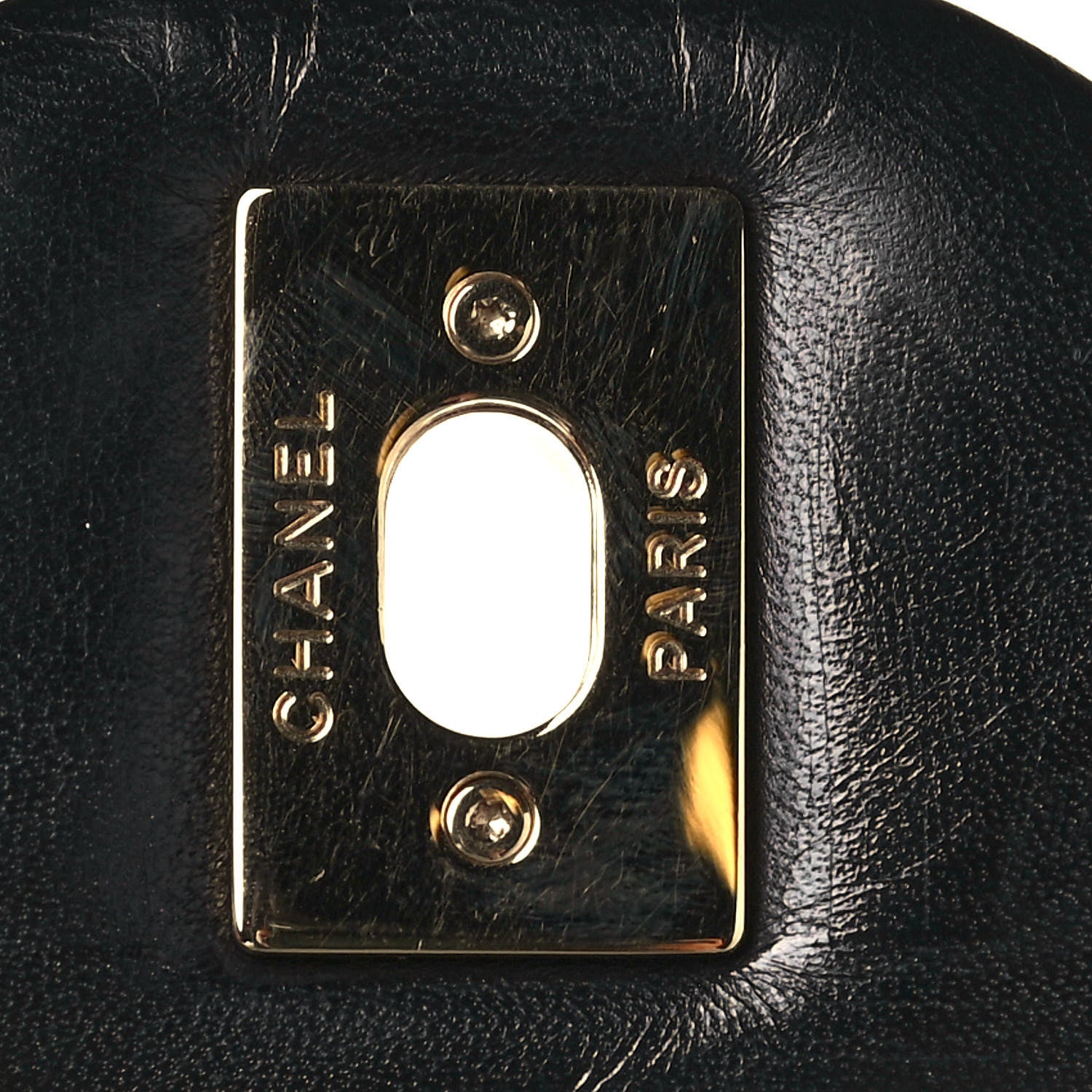 Chanel Washed Lambskin Quilted Maxi Single Flap Black 12 of 15