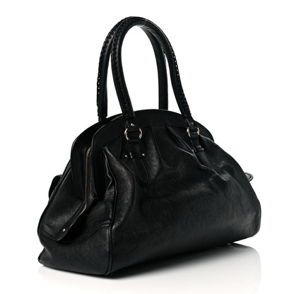 Christian Dior Calfskin My Dior Satchel Black 3 of 9