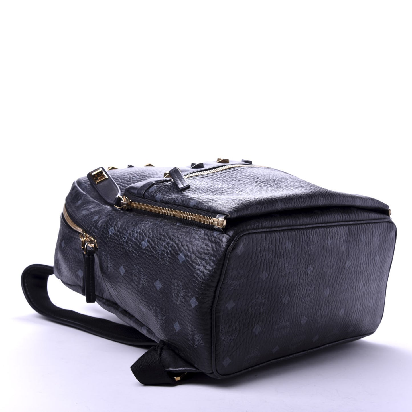Visetos Medium Studded Dual Stark Backpack Black