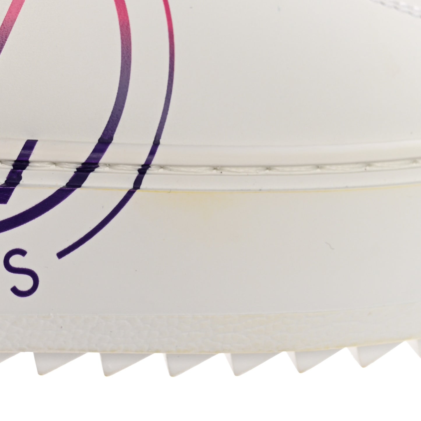 Monogram Time Out Sneakers 37 White Pink