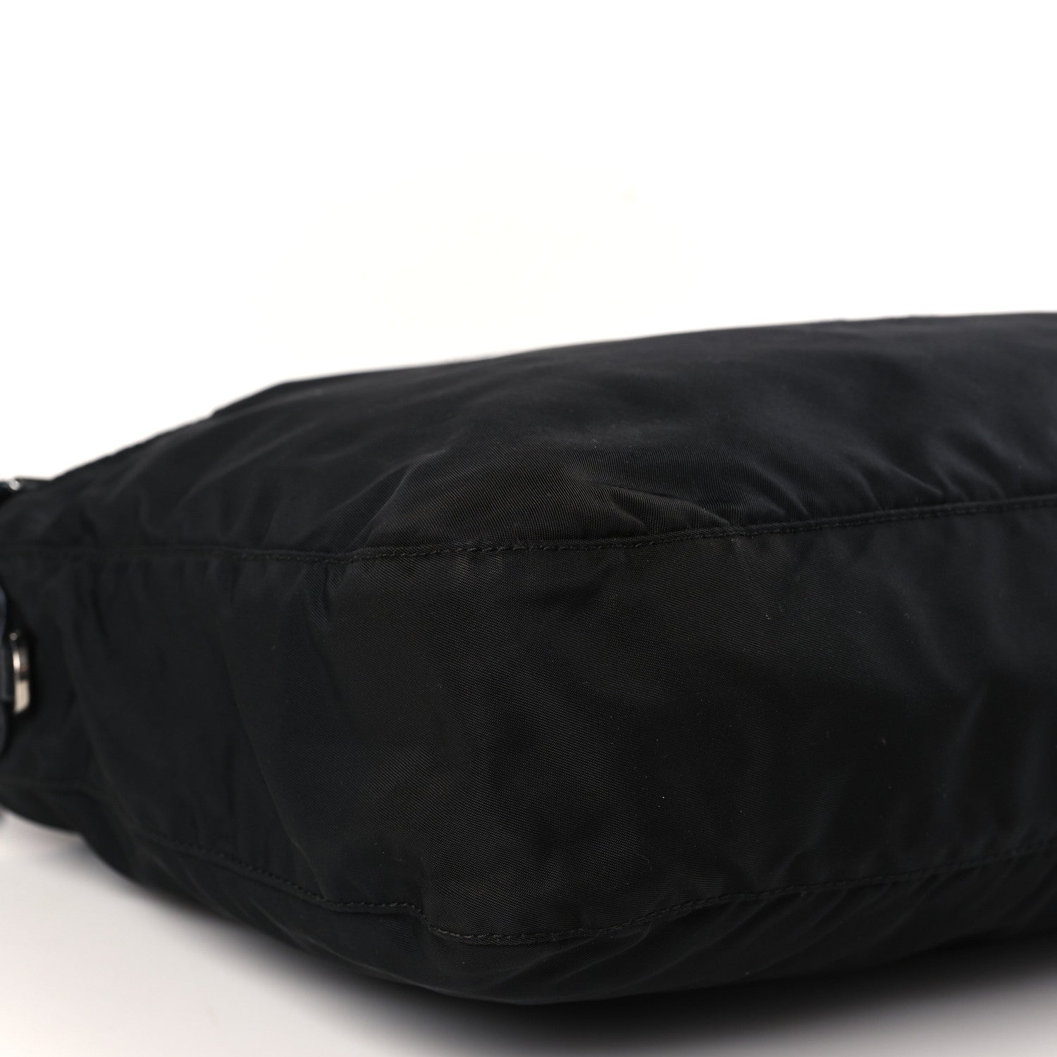 Prada Nylon Vela Messenger Bag Black 7 of 8