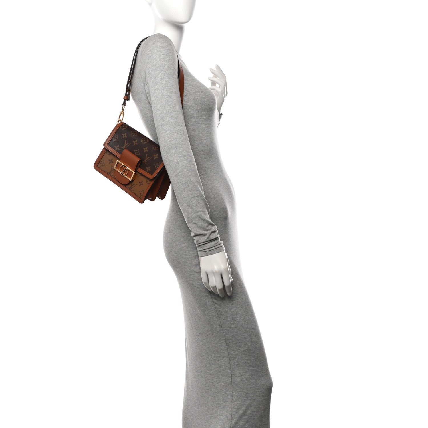 Louis Vuitton Reverse Monogram Dauphine Mini 2 of 11