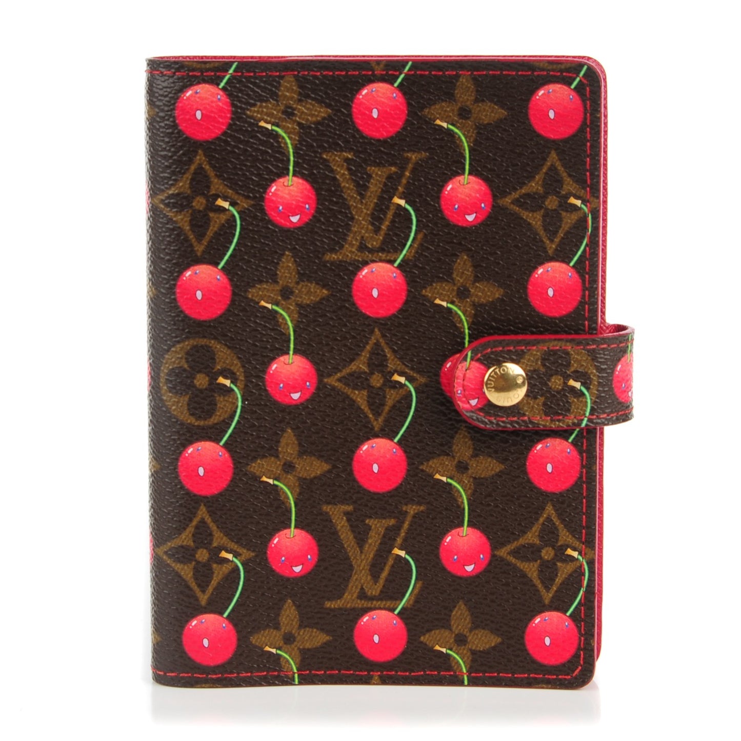 Monogram Cerises Small Ring Agenda Cover