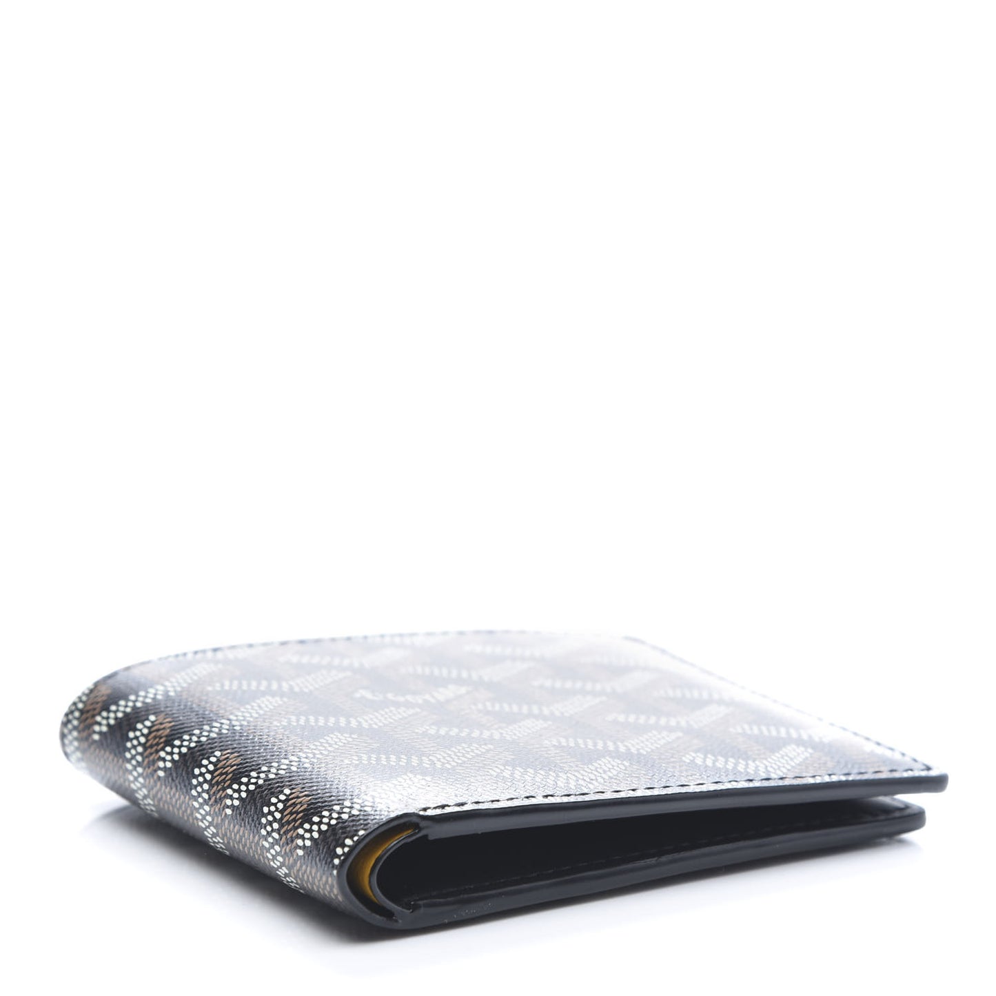 Goyardine Bi-Fold Victoire PM Wallet Black