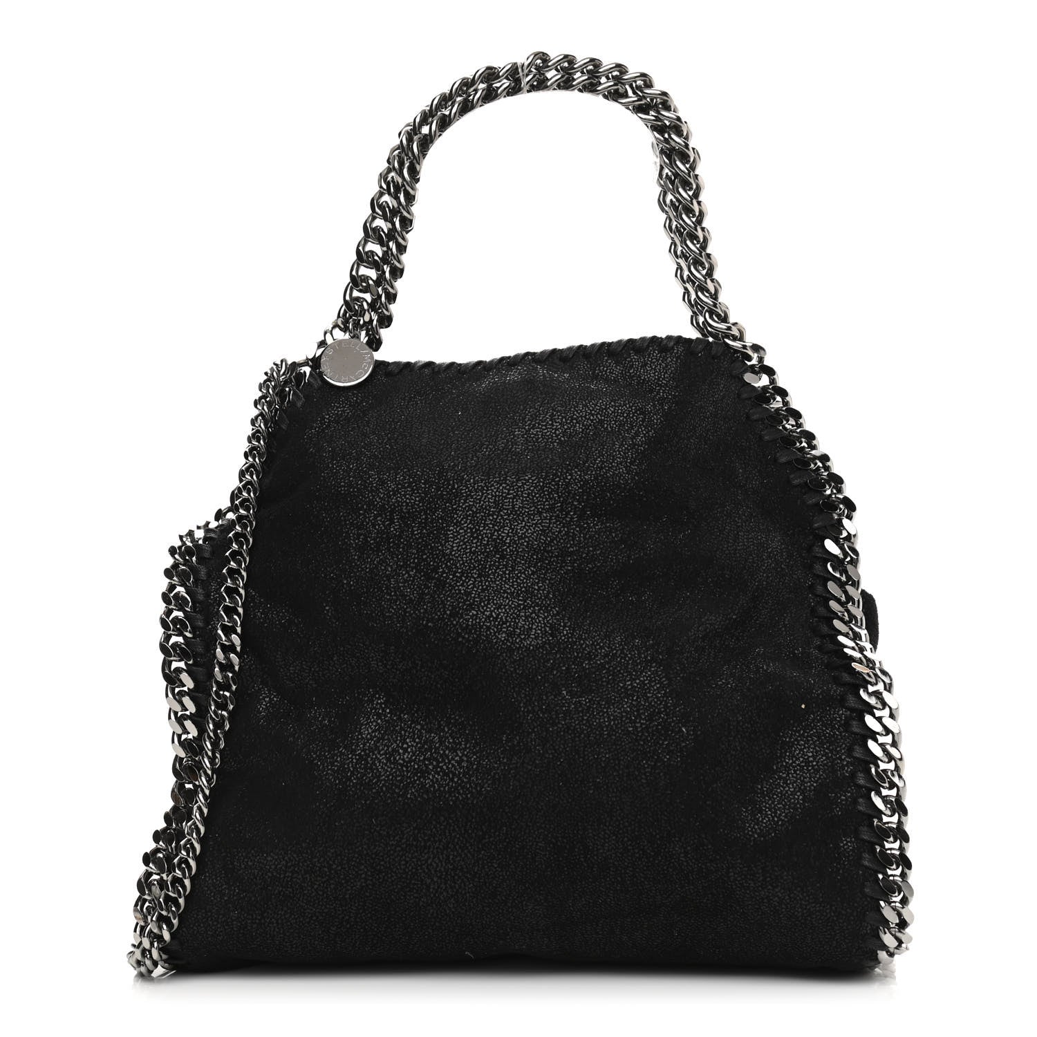 Stella McCartney Shaggy Deer Falabella Mini Crossbody Bag Black 1 of 10