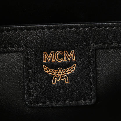 MCM Visetos Side Stud Mini Stark Backpack Cognac 6 of 9
