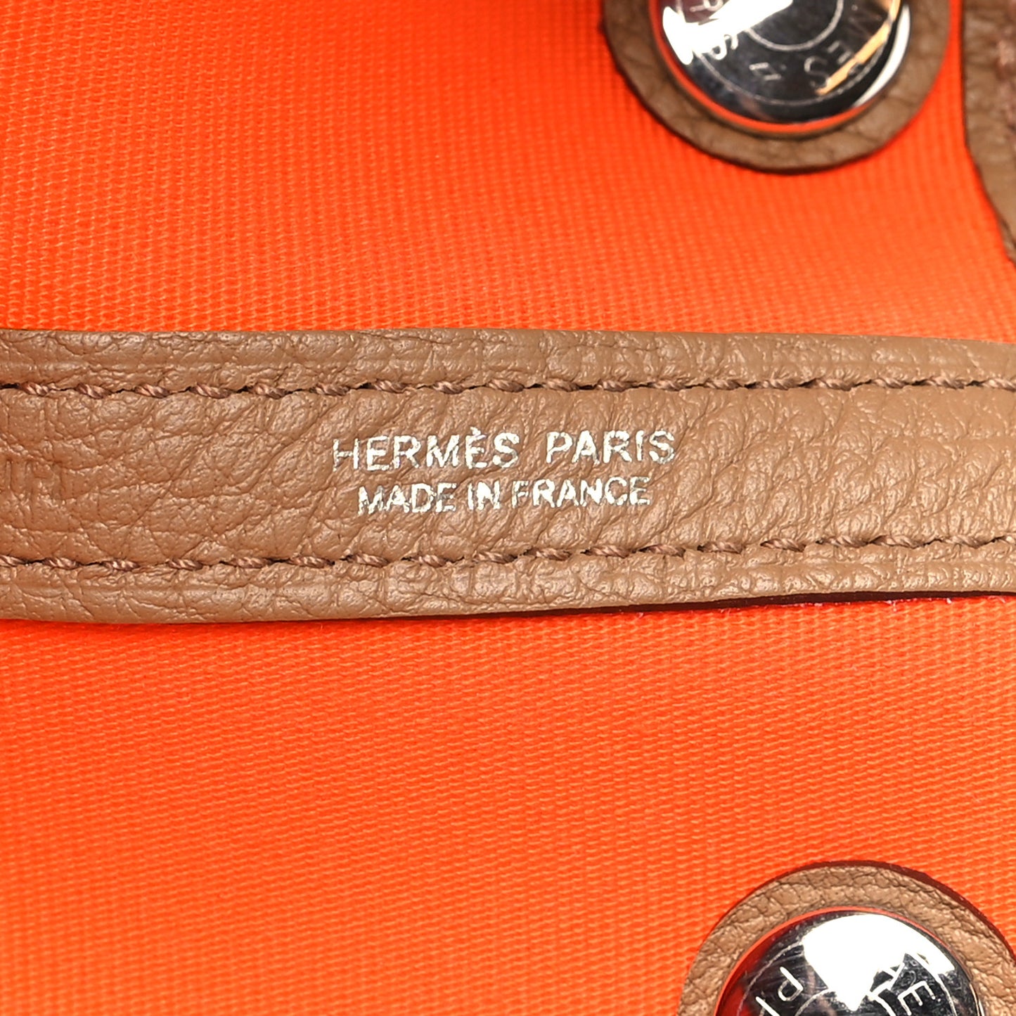 Toile Officier Negonda Garden Party Tote 30 Orange Biscuit