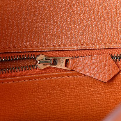 Hermes Togo Birkin 35 Orange 16 of 36
