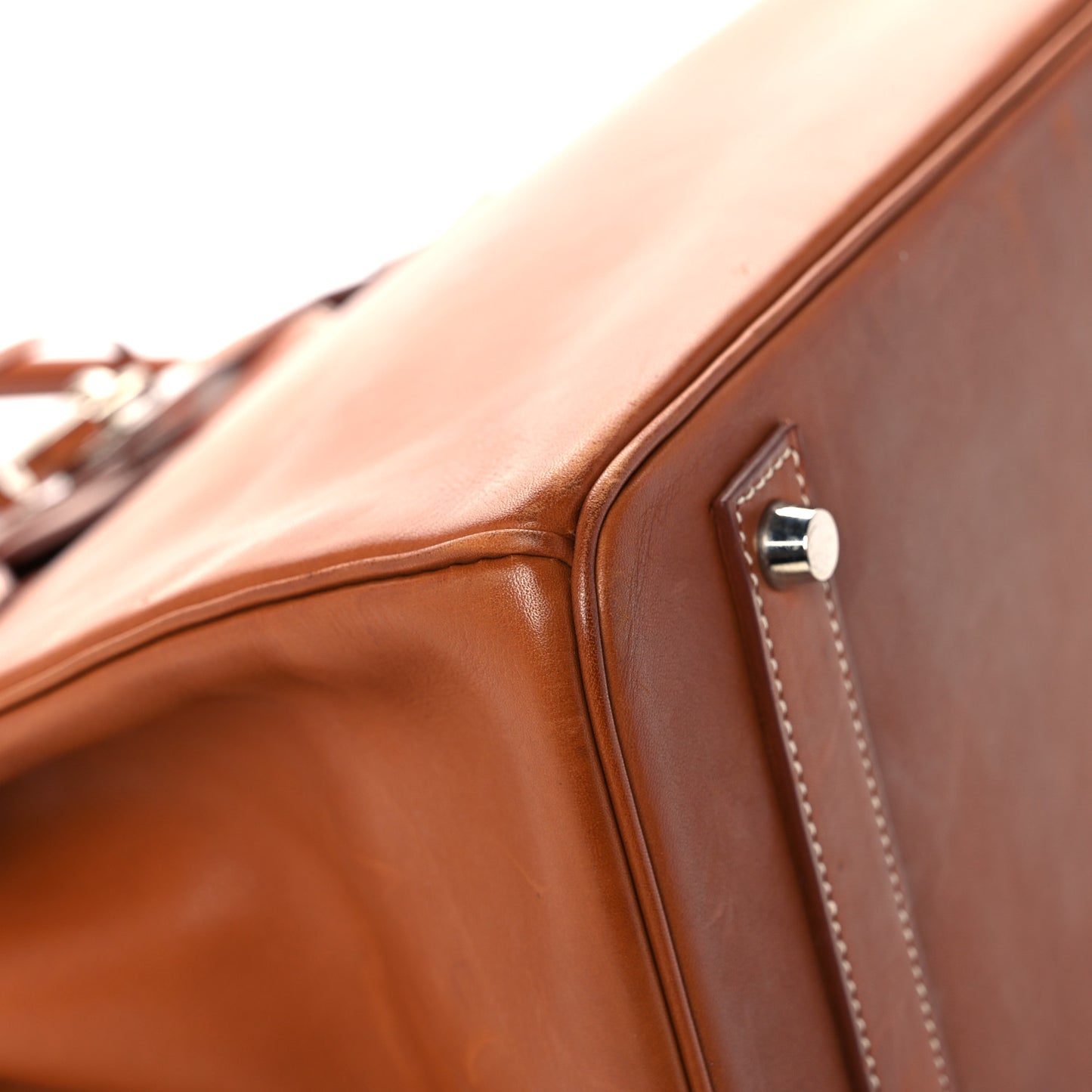 Natural Barenia Birkin 40 Fauve