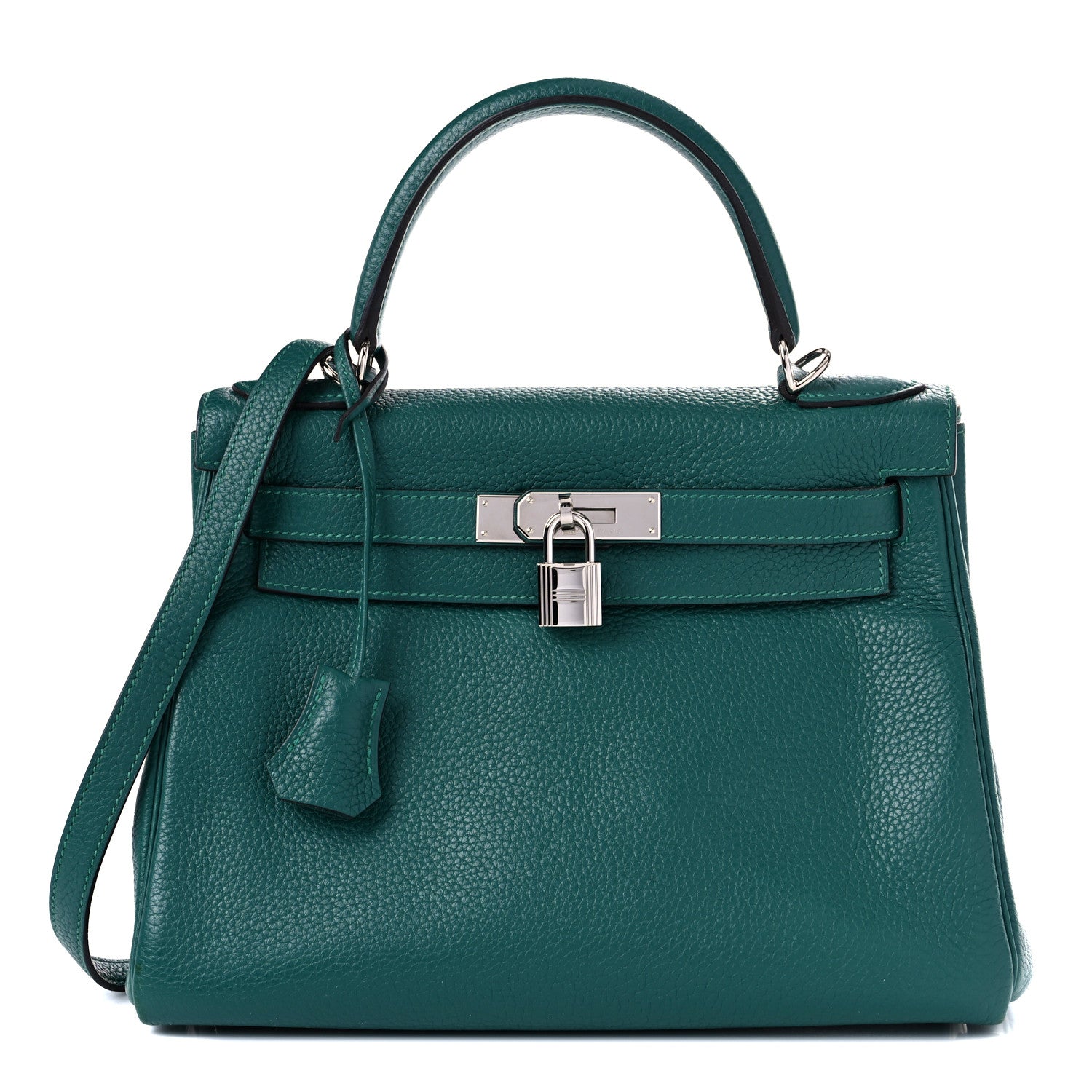 Hermes Taurillon Clemence Kelly Retourne 28 Malachite 1 of 45