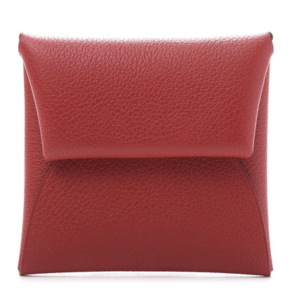 Hermes Evercolor Bastia Coin Purse Rouge Casaque 1 of 7