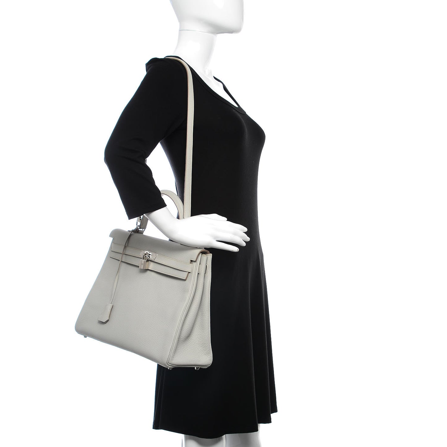Taurillon Clemence Kelly Retourne 35 Gris Perle