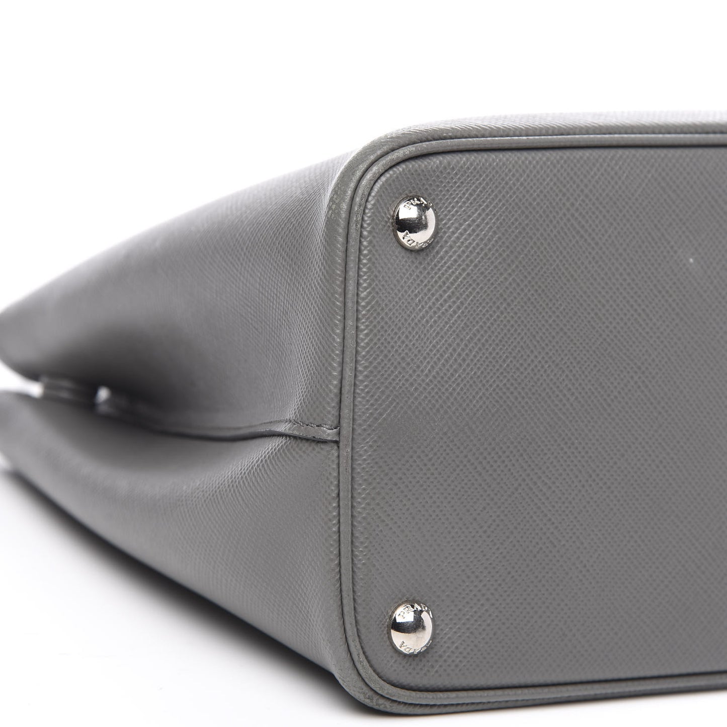 Saffiano Cuir Medium Double Bag Marmo