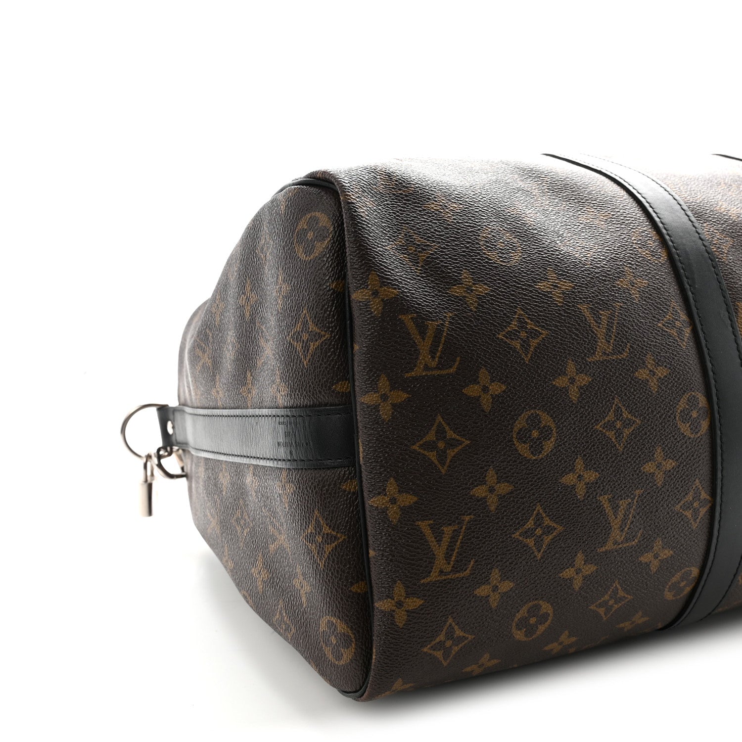 Louis Vuitton Monogram Macassar Keepall Bandouliere 45 8 of 9