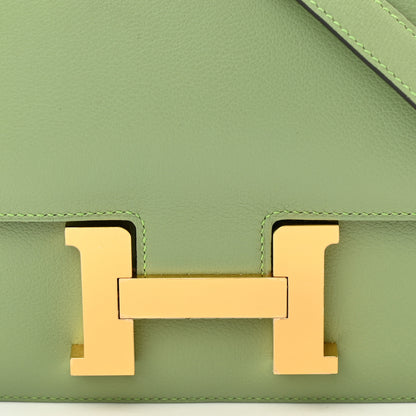 Hermes Evercolor Constance 24 Vert Criquet 8 of 11