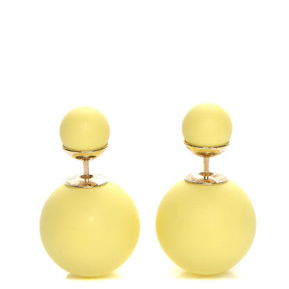 Christian Dior Mise En Dior Tribal Earrings Yellow 1 of 5