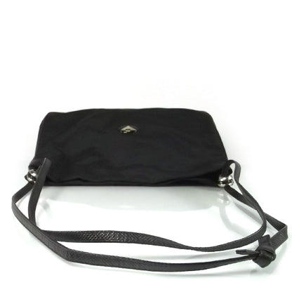 Bottega Veneta Nylon Shoulder Bag Black 5 of 11