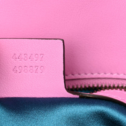 Gucci Velvet Matelasse Marquise Crystals Embroidered Small GG Marmont Shoulder Bag Malva 7 of 11